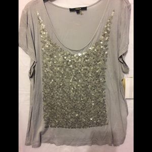 Sequence vintage top soft rayon L